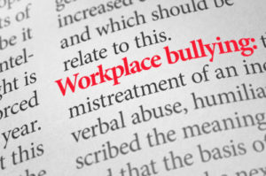 workplace bullying defined in book